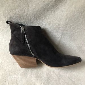 Dolce Vita grey suede booties size 8.5